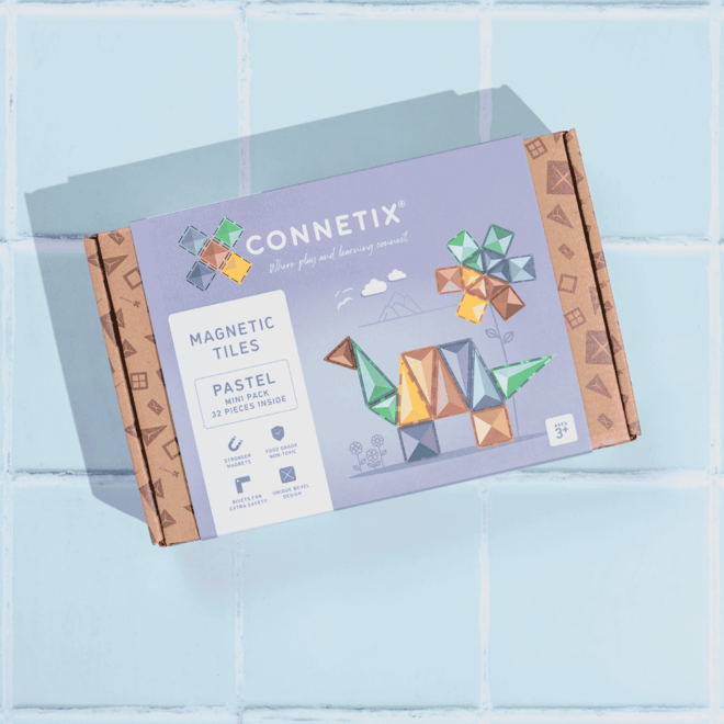 CONNETIX Pastel Mini Pack, 32 Pieces