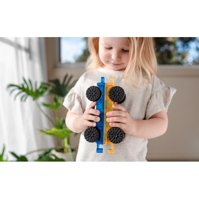 CONNETIX Rainbow Car Pack, 2 Pieces