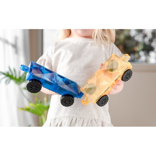 CONNETIX Rainbow Car Pack, 2 Pieces