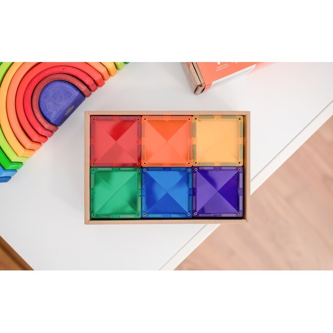 Rainbow Square Pack 42 pc