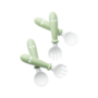 Baby Spoon and Fork, 4 pcs, Powder green