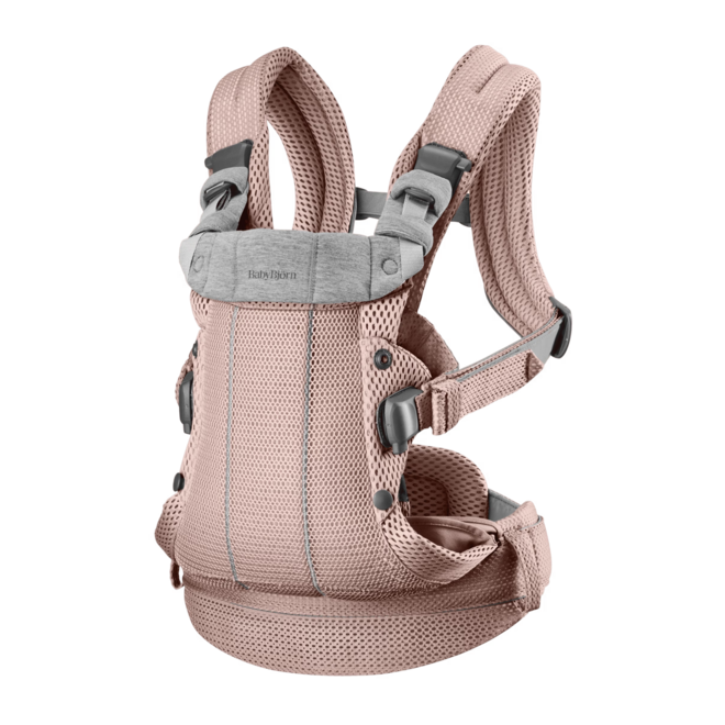 Baby Carrier Harmony, 3D mesh, Dusty pink