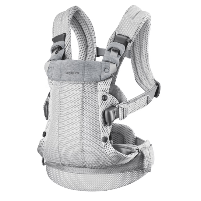 Baby Carrier Harmony, 3D mesh, Silver