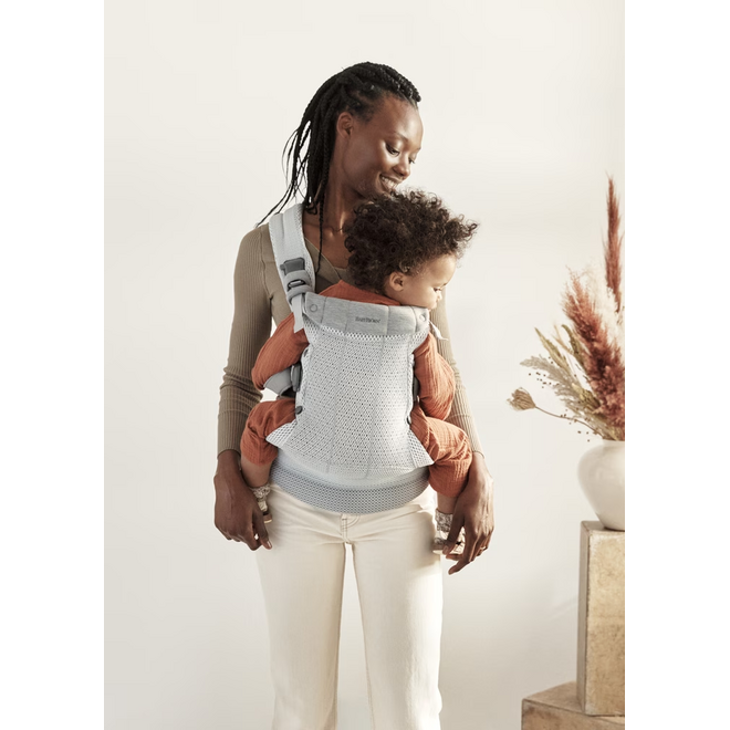 Baby Carrier Harmony, 3D mesh, Silver