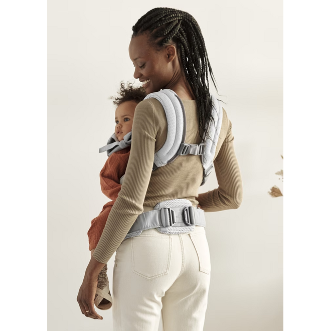 Baby Carrier Harmony, 3D mesh, Silver