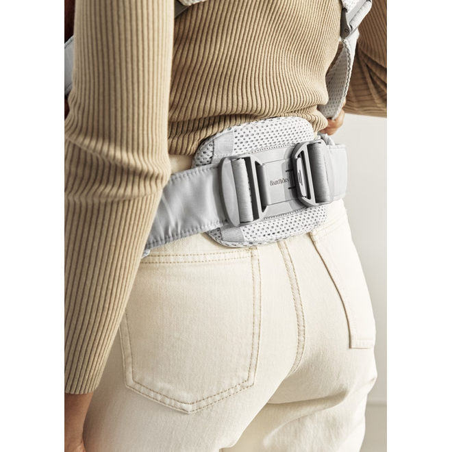 Baby Carrier Harmony, 3D mesh, Silver