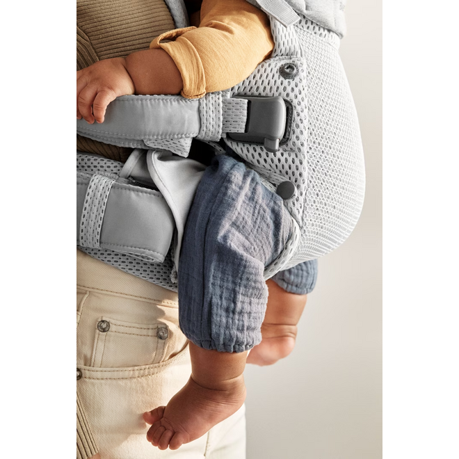 Baby Carrier Harmony, 3D mesh, Silver