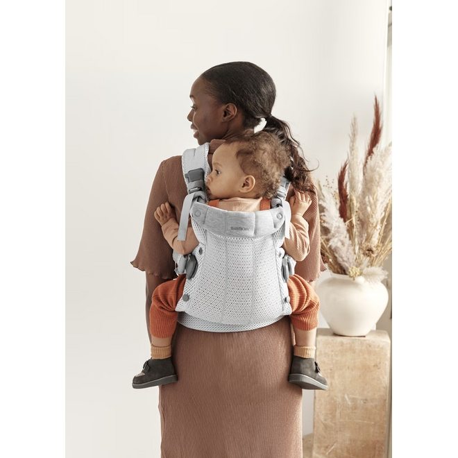 Baby Carrier Harmony, 3D mesh, Silver
