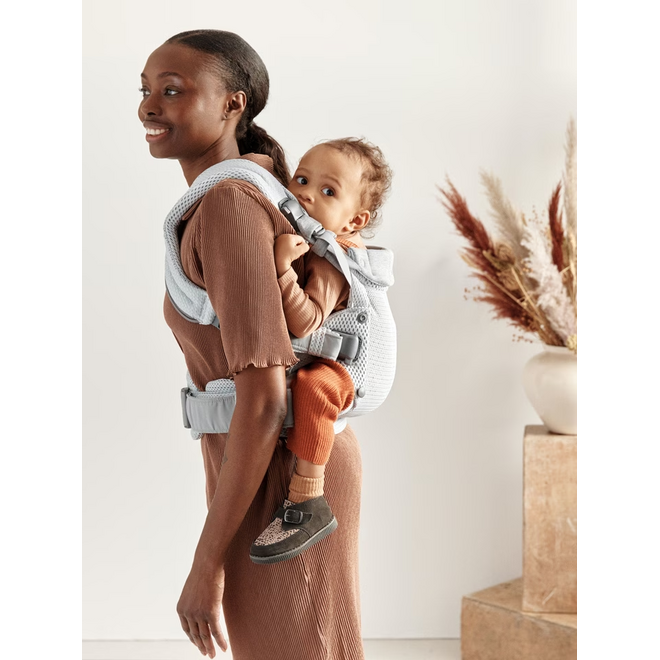 Baby Carrier Harmony, 3D mesh, Silver