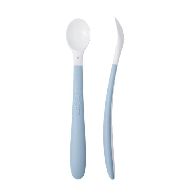 Feeding Spoon, 2-pack , Powder blue