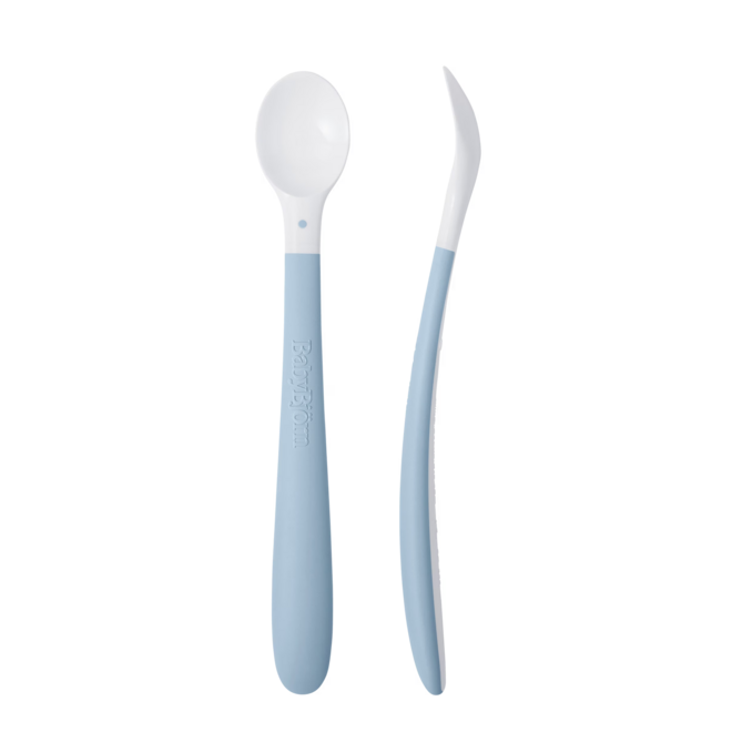Feeding Spoon, 2-pack , Powder blue