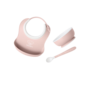 Baby Feeding Set, 3 pcs, Powder pink