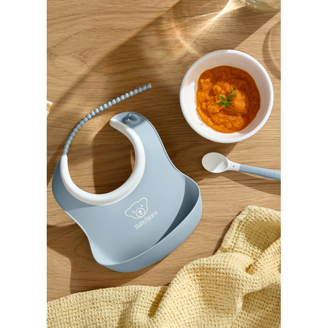 Baby Feeding Set, 3 pcs, Powder blue