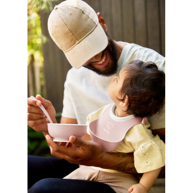 Feeding Spoon, 2-pack , Powder pink