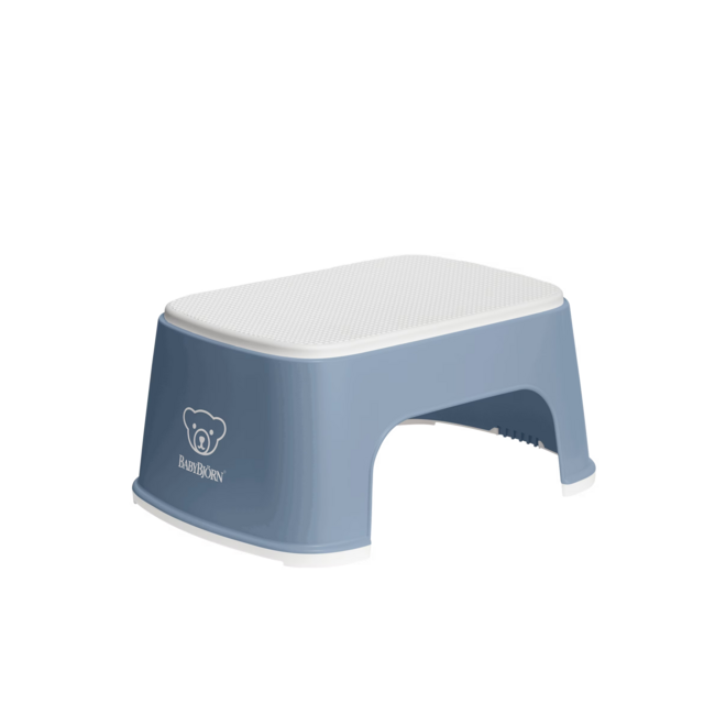 Step Stool, Deep blue/White