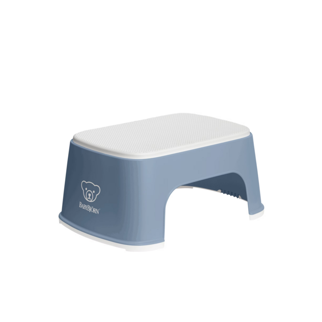 Step Stool, Deep blue/White