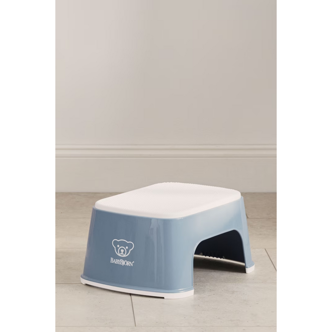 Step Stool, Deep blue/White