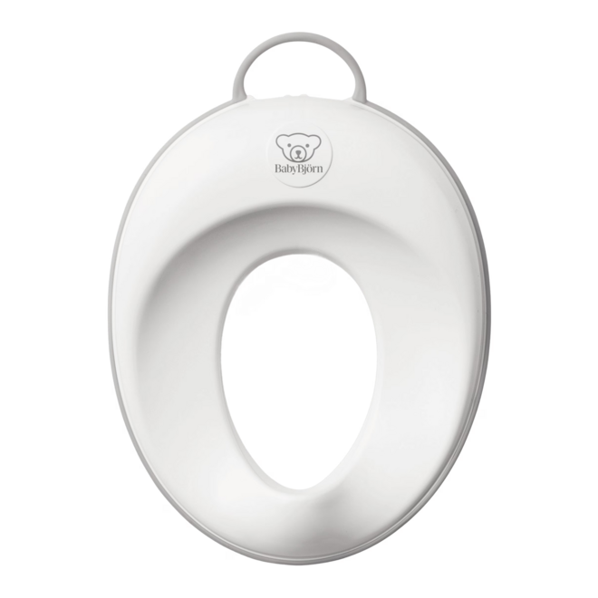 Toilet Training Seat, White/Gray