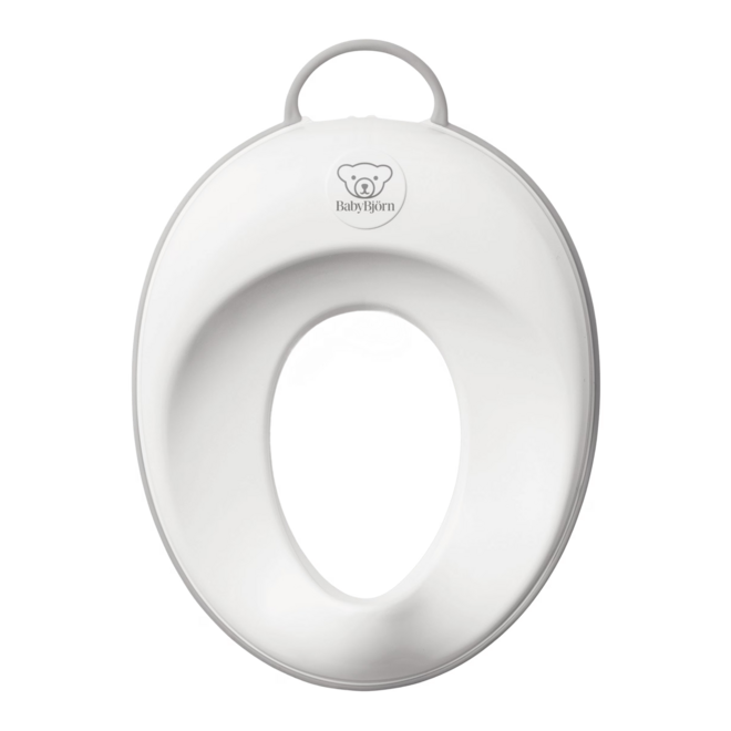 Toilet Training Seat, White/Gray
