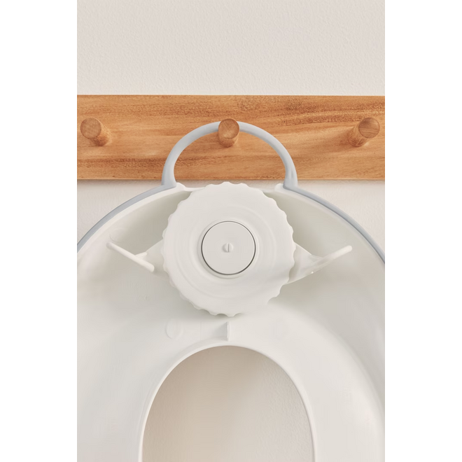 Toilet Training Seat, White/Gray