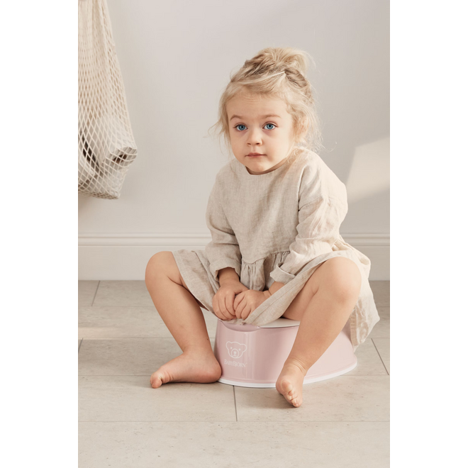 Smart Potty, Powder pink/White