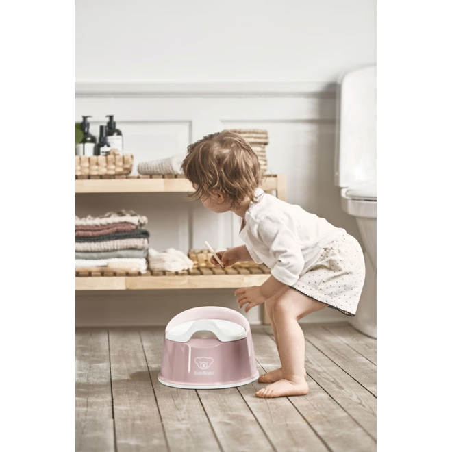 Smart Potty, Powder pink/White