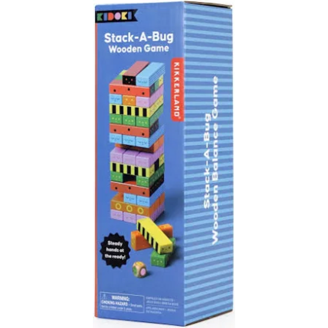 Kidoki Stack A Bug Wooden Game