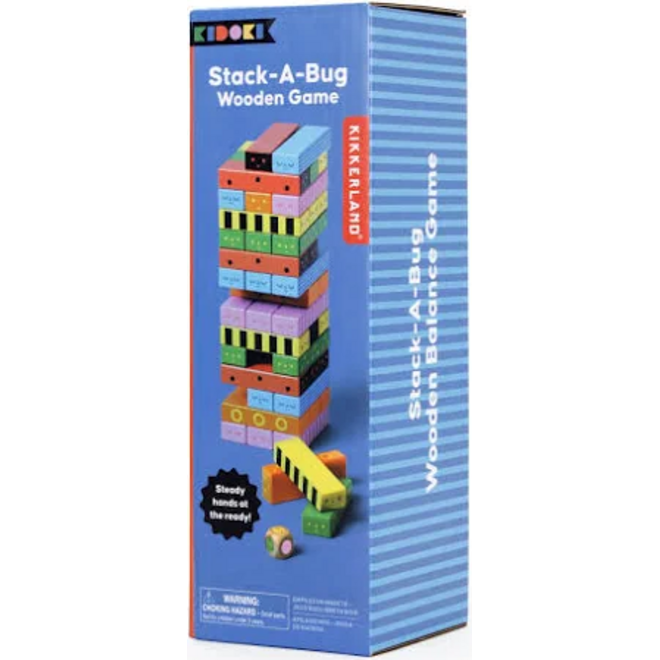 Kidoki Stack A Bug Wooden Game