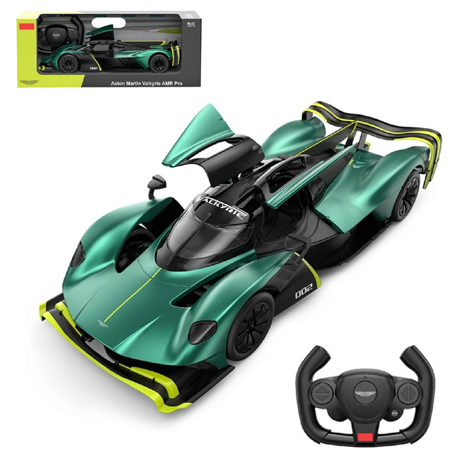 Aston Martin Valkyrie AMR Pro RC Car 1/14 Scale Licensed Remote Control Toy Car by Rastar