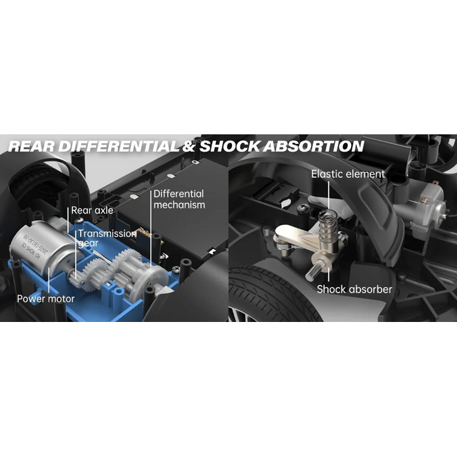 Aston Martin Valkyrie AMR Pro RC Car 1/14 Scale Licensed Remote Control Toy Car by Rastar