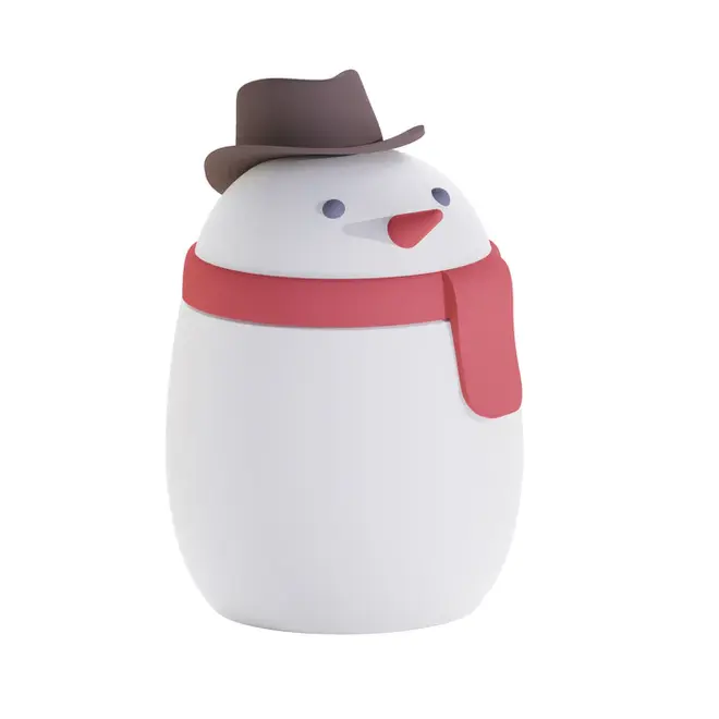 BESTIE FOOD JAR SNOWMAN 20 oz