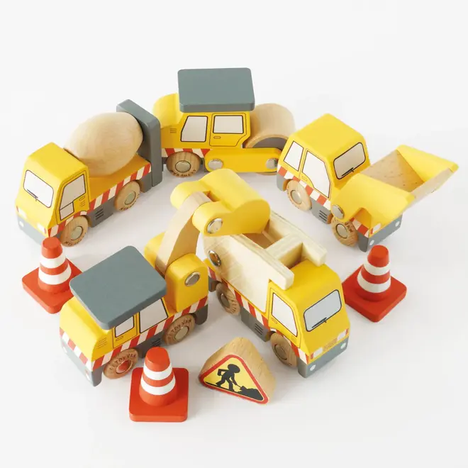 Construction Toy Cars, Trucks & Diggers - Le Toy Van
