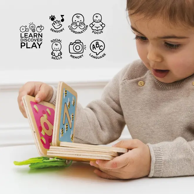 123 Numbers Wooden Book Le Toy Van