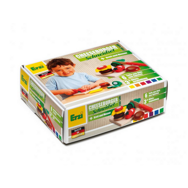 Cheeseburger Cutting Set - Erzi
