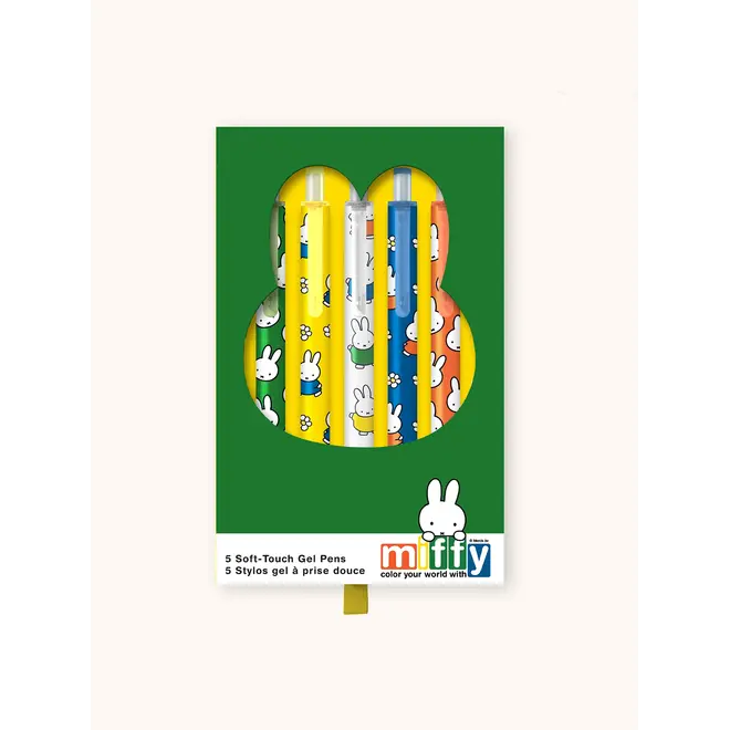 Classic Miffy Soft Touch Gel Pen Set