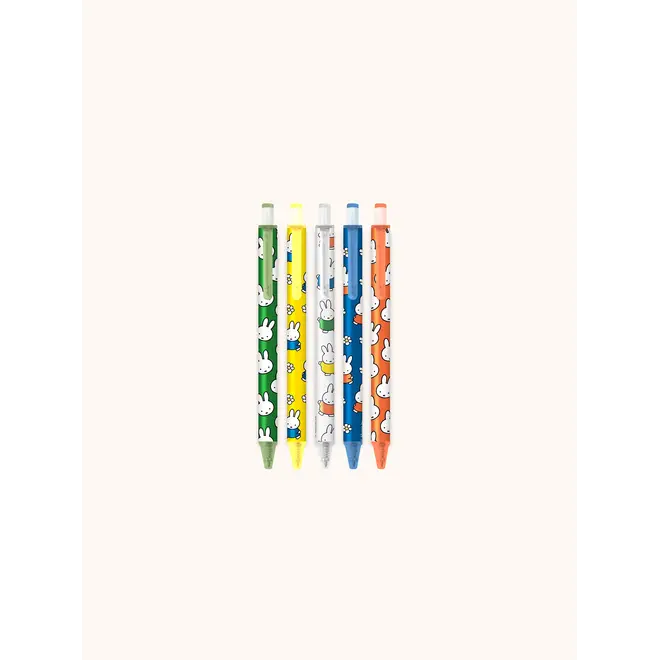 Classic Miffy Soft Touch Gel Pen Set