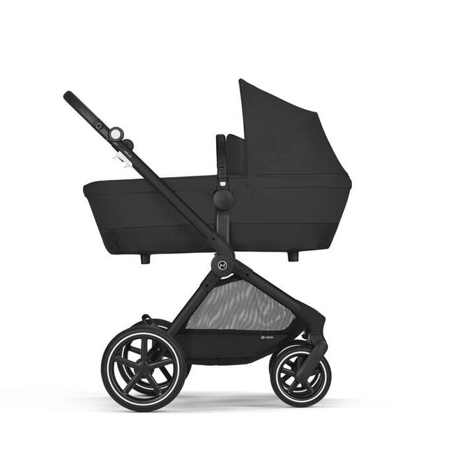 EOS LUX 2-IN 1 STROLLER-MOON BLACK+BLACK FRAME