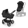 EOS LUX 2-IN 1 STROLLER-MOON BLACK+BLACK FRAME