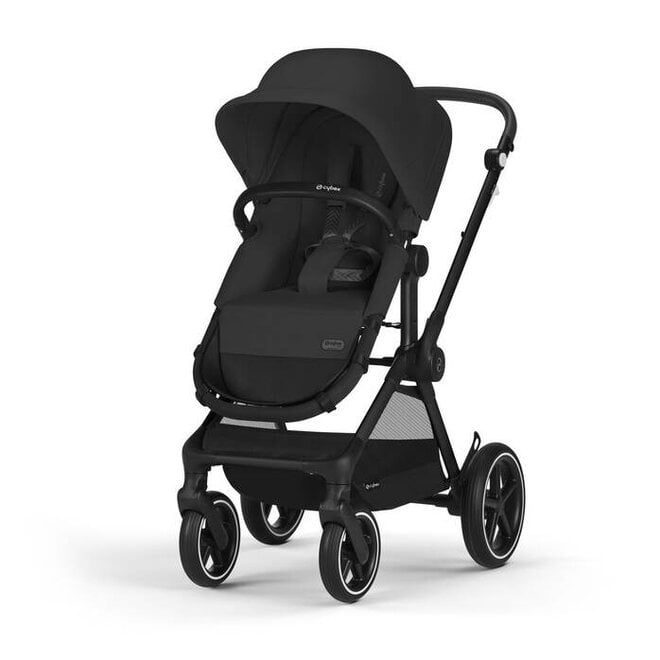 EOS LUX 2-IN 1 STROLLER-MOON BLACK+BLACK FRAME