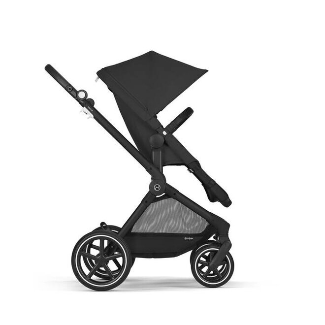 EOS LUX 2-IN 1 STROLLER-MOON BLACK+BLACK FRAME
