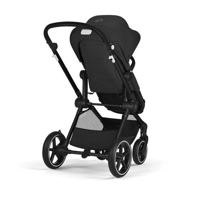 EOS LUX 2-IN 1 STROLLER-MOON BLACK+BLACK FRAME
