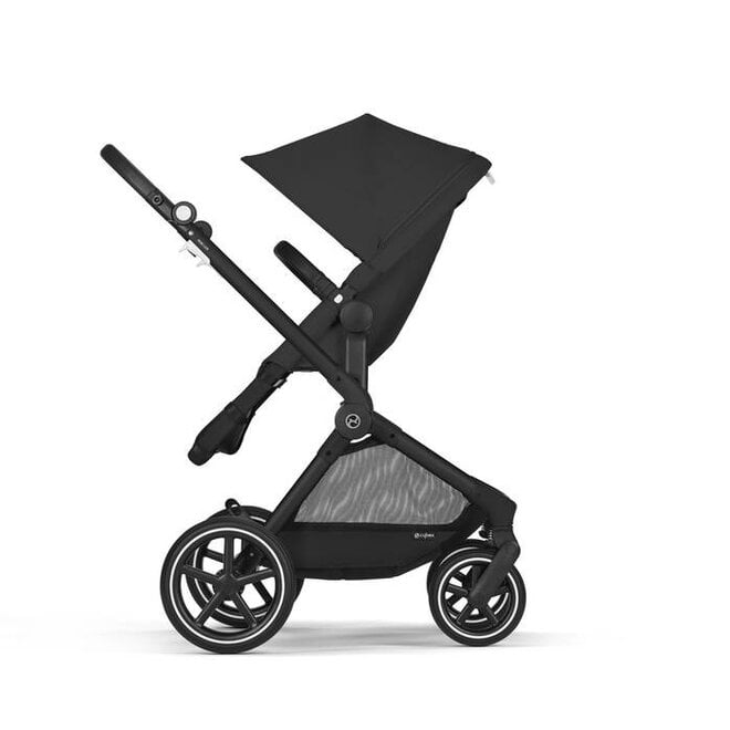 EOS LUX 2-IN 1 STROLLER-MOON BLACK+BLACK FRAME