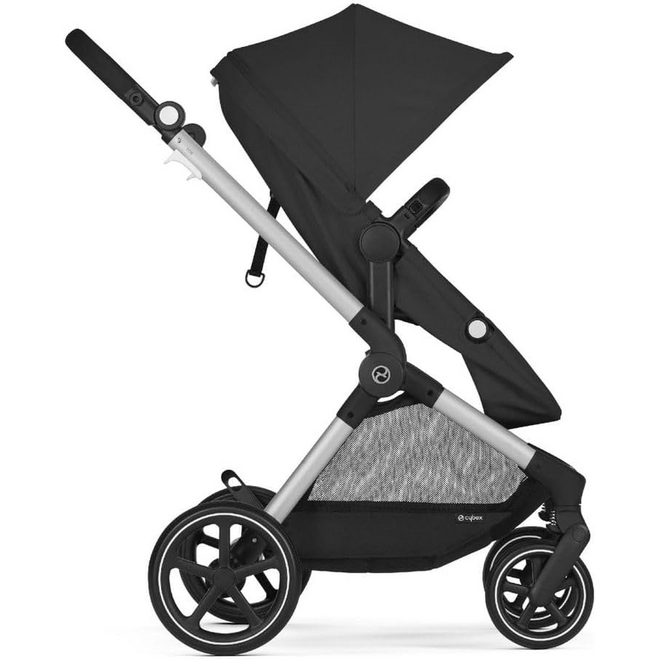 EOS 5IN1 TS- SILVER FRAME/MOON BLACK SEAT