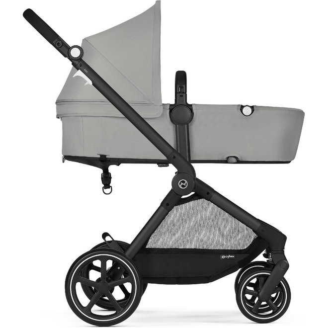 EOS stroller Black Frame/Lave Grey Seat