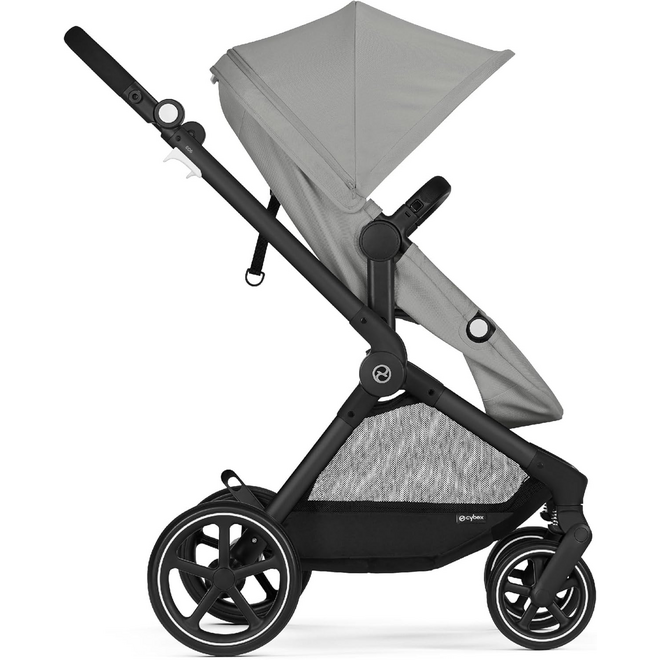 EOS stroller Black Frame/Lave Grey Seat