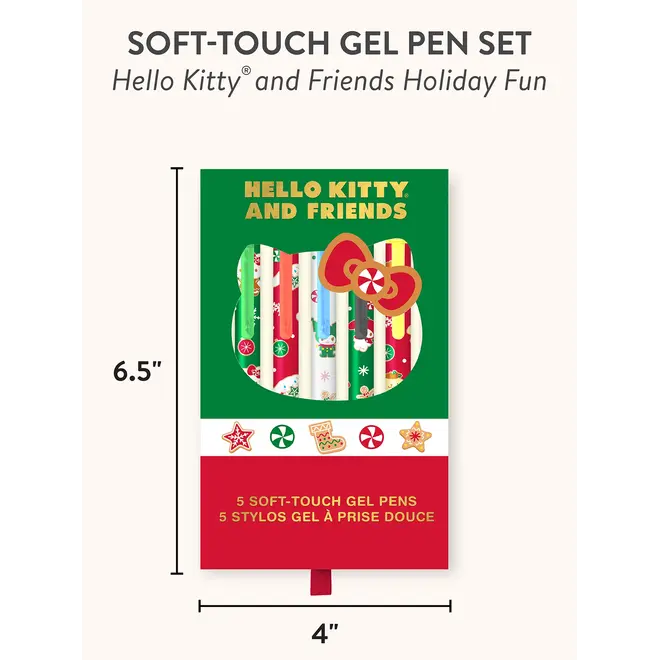 Hello Kitty and Friends Holiday Fun Soft-Touch Gel