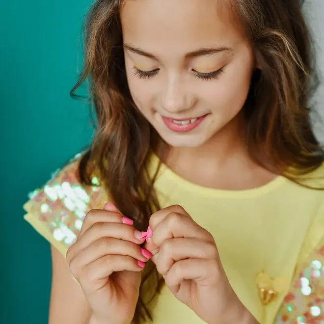 Miss Nella Pilled Off Nail Polish Pink Boo