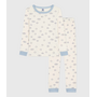 Children's pyjamas in cotton with snug-fitting legs