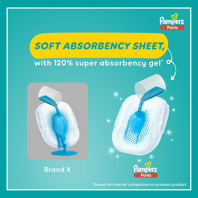 P&G PULL UP PANTS XXL(15-28KG)