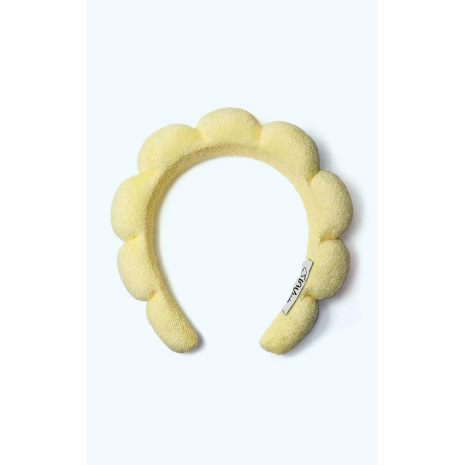 BUBBLE HEADBAND LEMON SORBET